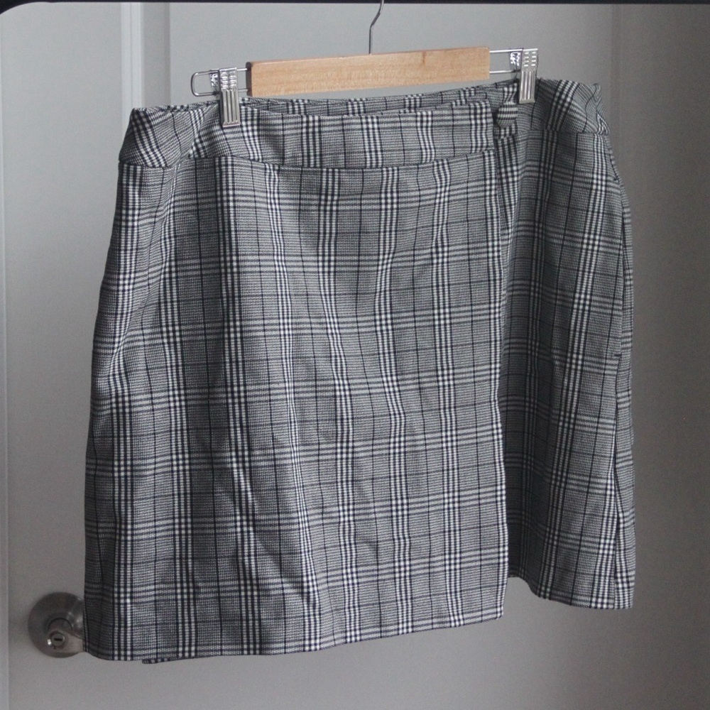A New Day Plaid Skirt